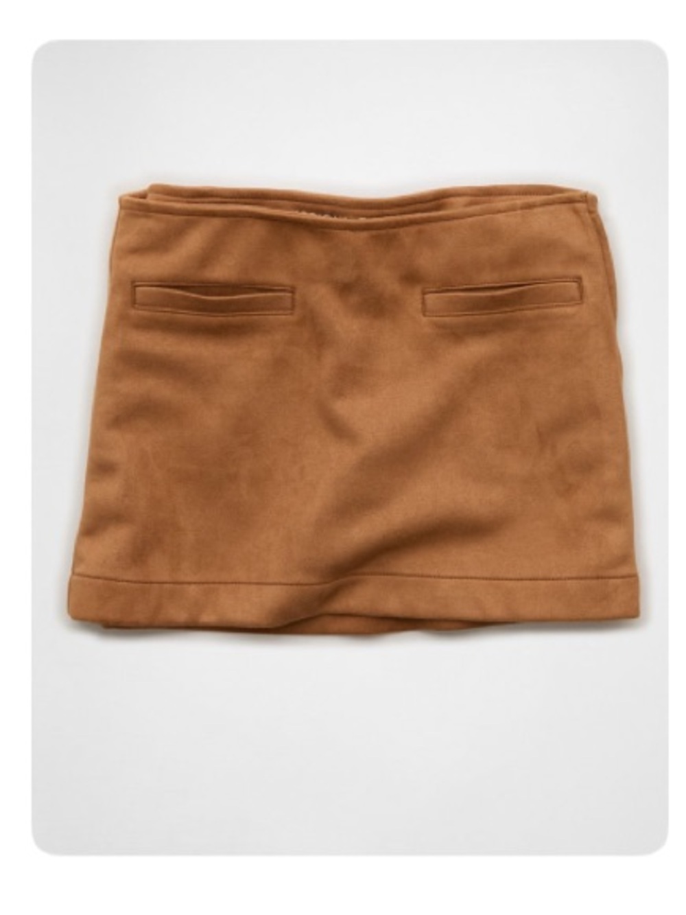 American Eagle Outfitters Faux Suede Mini Skort